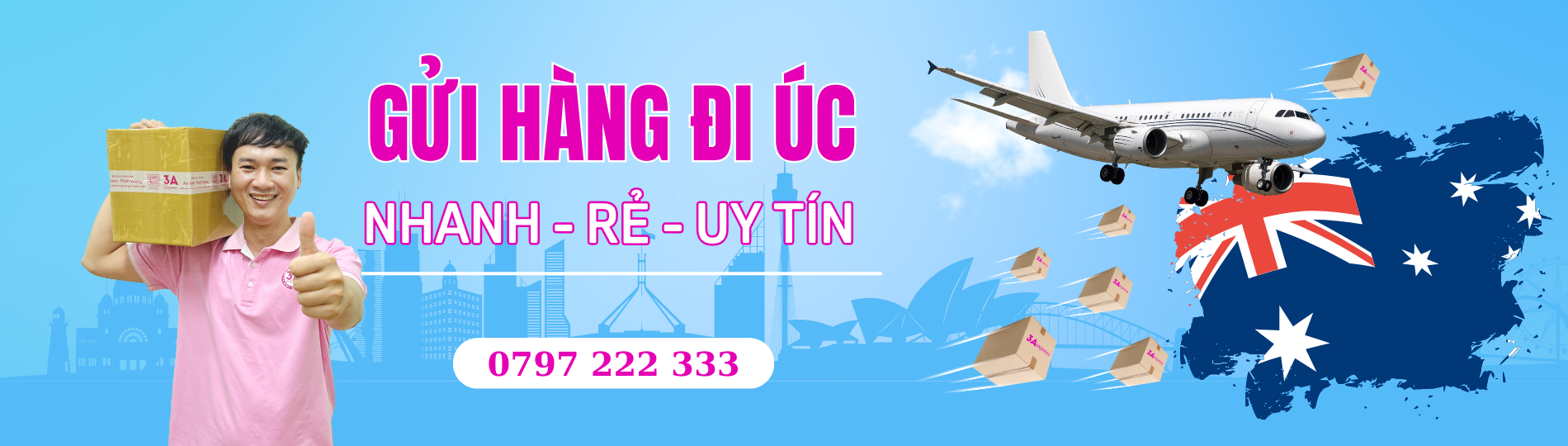 gửi hàng đi Úc